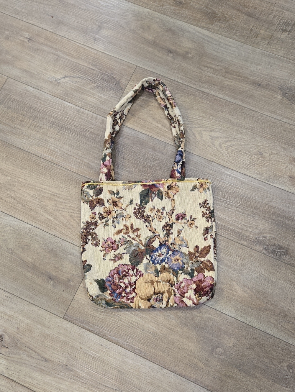 Retro 90's/Y2K Handmade Floral Market Bag